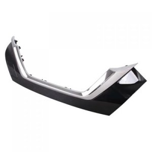Chrome Shell/Painted Black Insert Grille for Nissan Versa 2020-2022, Suitable for Standard (S)/Super Value (SV) Models, Replacement