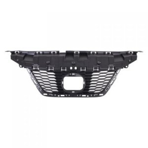 Textured Black Shell and Insert Grille for Nissan Versa 2020-2021, Replacement