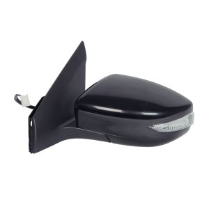 Outside Side View Mirror for 2013 - 2015 Nissan Sentra, Left (Driver) Side, Non-Heated, Power, with Signal Light and Cover, Paint To Match, Assembly,  963023SG0C-PFM, Replacement