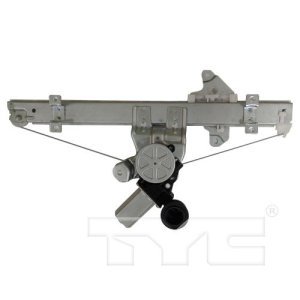 Front Right (Passenger) Door Glass Regulator with Motor for 2016 - 2021 Nissan Maxima,  807204RA0A-PFM, Power Window Regulator & Motor Assembly; Replacement