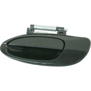 Left (Driver) Rear Outer Door Handle for 2000 - 2003 Nissan Maxima GLE and GXE,  826072Y904, Exterior, Replacement