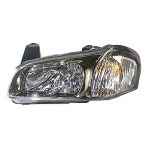 2001 - 2001 Nissan Maxima Front Headlight Assembly Replacement Housing / Lens / Cover - Left (Driver) Side - (SE 20th Anniversary Edition)