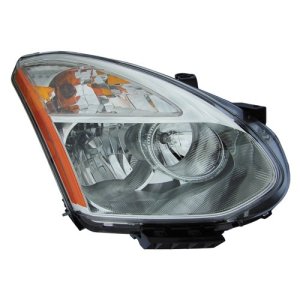 2008 - 2010 Nissan Rogue Front Headlight Assembly Replacement Housing / Lens / Cover - Right (Passenger) Side