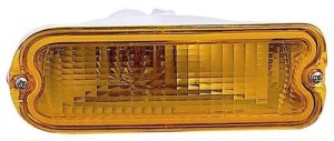 Front Left (Driver) Turn Signal Light Assembly Replacement for 1993 - 1995 Nissan Quest with Amber Lens,  261350B200, Replacement