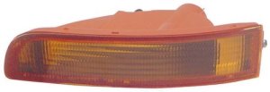 Front Right (Passenger) Signal Light for 1995 Nissan Maxima, Replacement Turn Signal Light Assembly / Lens Cover, Mounted Front Cover, Lens/Housing Until 1/95,  2613440U00, Replacement