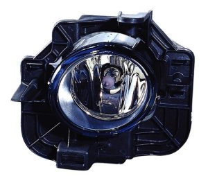 Fog Light Assembly for 2007-2012 Nissan Altima, Left (Driver) Side, Gas Hybrid + Sedan, Replacement Housing/Lens/Cover,  261559B91D, Replacement