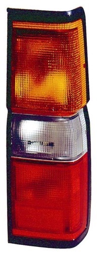 Left (Driver) Tail Light Assembly for 1987 - 1995 Nissan Pathfinder, Rear Tail Light Replacement / Lens / Cover,  B655541G00, Replacement