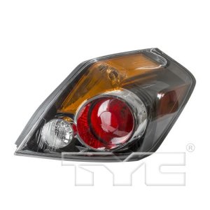 Right (Passenger) Tail Light Assembly for 2007 - 2011 Nissan Altima, Rear Right (Passenger) Tail Light,  26550ZN50A, Replacement