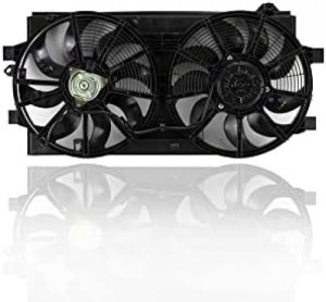 Radiator Cooling Fan Assembly for 2011 - 2012 Nissan Leaf without Control Module, OEM #214813NA0A-PFM Replacement