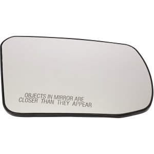 Mirror Glass for Nissan Altima 2007-2013, Right (Passenger), Non-Heated, with Backing Plate, without Signal Light, 2.5L Engine, Coupe 2008-2013 (Sedan 2007-2012 without Convenience Package), Replacement