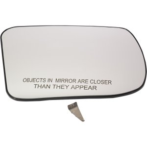 Mirror Glass for Nissan Altima Sedan 2013-2018, Right (Passenger) Side, Non-Heated, with Backing Plate, without Signal Light, Replacement