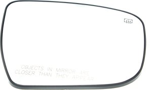 Heated Mirror Glass with Backing Plate for Nissan Murano (2015-2023), Pathfinder (2017-2020), Rogue (2014-2020), Right (Passenger), Replacement