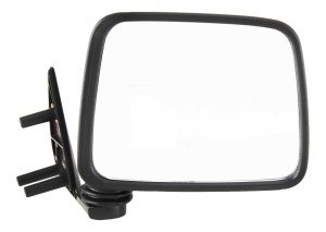 Manual Adjust Mirror for Nissan Pickup 1986-1997, Right (Passenger), Manual Folding, Non-Heated, Paintable, Pedestal Mount Type, Replacement