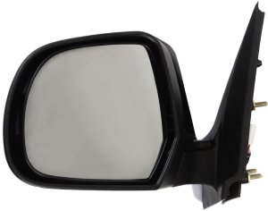 Power Mirror for Nissan Versa 2012-2014, Left (Driver), Manual Folding, Non-Heated, Paintable, Sedan, SL/SV Model, Replacement