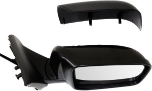 Power Heated Paintable Manual Folding Mirror for Nissan Rogue 2008-2013, Rogue Select 2014-2015, Right (Passenger) Side, Replacement
