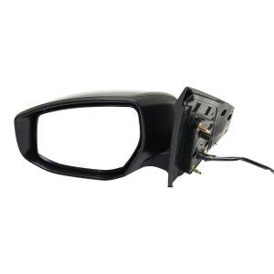 Power Mirror for Nissan Sentra 2013-2019, Left (Driver) Side, Manual Folding, Heated, Paintable, with Signal Light, Replacement