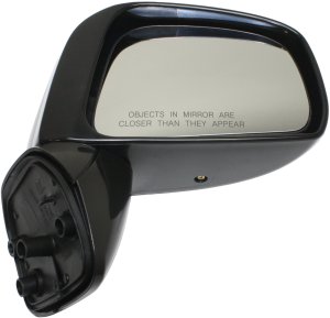 Manual Adjust Mirror for Nissan Versa 2009-2011, Right (Passenger), Manual Folding, Non-Heated, Paintable, Base Model Sedan, Replacement