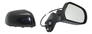 Power Mirror for Nissan Versa Note 2014-2019, Right (Passenger), Manual Folding, Non-Heated, Paintable, Without Side View Camera, Excluding SR Model, Replacement