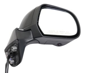Power Mirror for Nissan Versa Note 2014-2019, Right (Passenger), Manual Folding, Heated, Paintable, w/ Side View Camera, (Excluding SR Model), Replacement