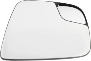 Mirror Glass for Nissan NV200 S Model 2013-2014, Left (Driver), Non-Heated, with Backing Plate, Replacement