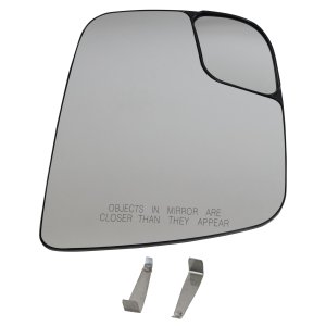Heated Mirror Glass with Backing Plate for Nissan NV200 SV Model, Right (Passenger), 2013-2014, Replacement