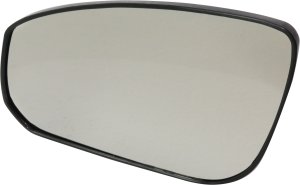 Heated Mirror Glass for Nissan Maxima 2004-2008, Left (Driver) with Backing Plate, Replacement