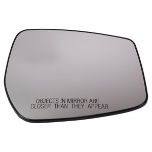 Heated Mirror Glass with Backing Plate for Nissan Versa Note 2015-2019, Right (Passenger) Side, Replacement