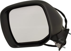 Power Mirror for Nissan Quest 2011-2017, Left (Driver) Side, Manual Folding, Heated, Paintable, with Signal Light, without Auto Tilt, Replacement