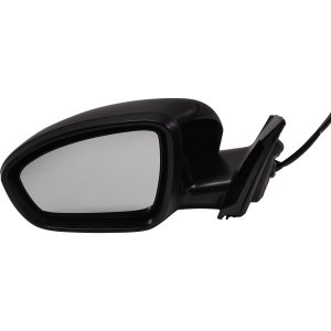 Power Mirror for 2019-2023 Nissan Altima SR Model, Left (Driver), Manual Folding, Heated, Paintable, with Signal Light, without Auto Dimming, Blind Spot Detection and Memory, Replacement