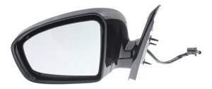 Power Mirror for Nissan Pathfinder 2013-2016, Left (Driver), Manual Folding, Non-Heated, Paintable, Fits 2014-2014 SV Hybrid Model, Replacement