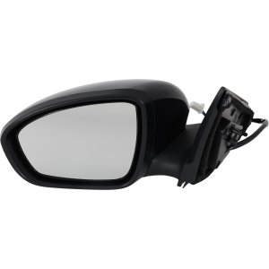 Power Mirror for Nissan Sentra 2020-2021, Left (Driver), Manual Folding, Non-Heated, Paintable, without Signal Light, Replacement