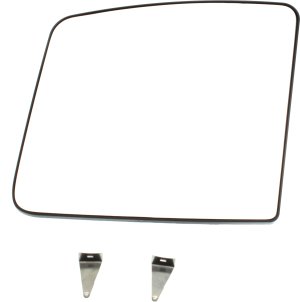 Mirror Glass Right (Passenger) Side for NV Series Full Size Van (2012-2021), Non-Heated, Non-Towing, Main Glass, Standard Mirror, with Backing Plate, S Model, Replacement