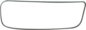 2012 - 2021 Nissan Nv1500 Lower Side View Mirror Glass - Left (Driver)