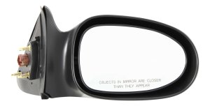 Power Mirror for Nissan Altima 2000-2001, Right (Passenger), Non-Folding, Non-Heated, Paintable, without Auto Dimming, BSD, Memory, and Signal Light, Replacement