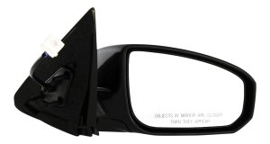 Power Mirror for Nissan Maxima 2004-2008, Right (Passenger) Side, Manual Folding, Non-Heated, Paintable, Without Memory, Replacement