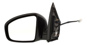 Power Mirror for Nissan Murano 2009-2014, Left (Driver), Manual Folding, Heated, Paintable, Without Memory, Replacement