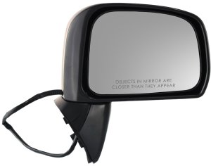 Power Mirror for Nissan Versa 2007-2012 Right (Passenger), Manual Folding, Non-Heated, Paintable, Hatchback/(Sedan 2008-2011, S/SL Model), Replacement