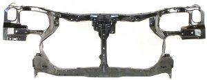 Radiator Support Assembly for Nissan Sentra 2000-2006, Black Steel, Replacement