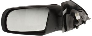 Power Mirror for Nissan Altima 2008-2013, Left (Driver) Side, Manual Folding, Non-Heated, Paintable, with In-Housing Signal Light, Without Auto Dimming, Blind Spot Detection, and Memory, Replacement
