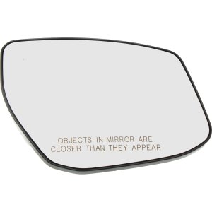 Heated Mirror Glass with Backing Plate and Signal Light for 2013-2018 Nissan Altima, 2013-2019 Nissan Sentra, Right (Passenger) Side, Replacement