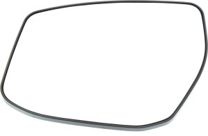 Mirror Glass for Nissan Altima 2013-2018, Left (Driver) Side, Non-Heated, with Backing Plate, Compatible with In-Housing Signal Light, SV Model, Replacement