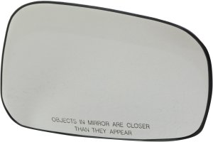 Mirror Glass Right (Passenger) for Nissan Frontier 2005-2021 and Pathfinder 2005-2012, Non-Heated, Suitable for LE, SE, SE Off-Road, Silver Edition Models, with Backing Plate, Replacement