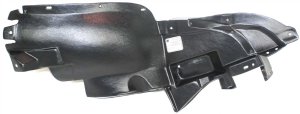 Front Fender Liner for Oldsmobile Alero 1999-2004, Left (Driver) Side, Front Section, Replacement