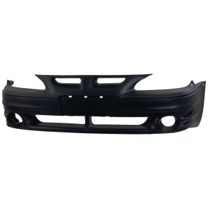 Front Bumper Cover for Pontiac Grand AM GT Model, Years 1999-2005, Primed (Ready to Paint), Replacement