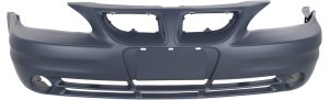 Front Bumper Cover for Pontiac Grand Am SE Model, Primed (Ready to Paint), Fit Years 2003-2005, Replacement