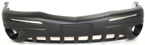 Front Bumper Cover for Pontiac Montana 2001-2005, Primed (Ready to Paint), Replacement
