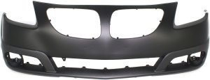 Front Bumper Cover for Pontiac Vibe 2005-2008, Primed (Ready to Paint) with Appearance Package, Replacement