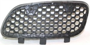 Textured Black Shell and Insert Grille for 2000-2001 Grand Prix Right (Passenger), Replacement