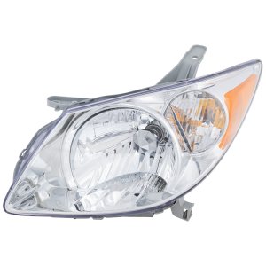 Headlight Assembly for Pontiac Vibe 2005-2008, Left (Driver), Halogen, Replacement