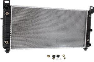 Radiator for Chevrolet Silverado 1500 (2007-2013), 34x17 Core, with Engine Oil Cooler, Suitable for 4.3L/4.8L/5.3L Models, Replacement